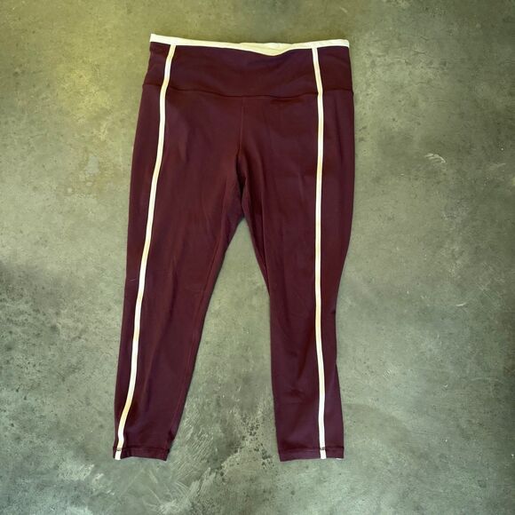 Athleta Pants - Athleta leggings with piping
